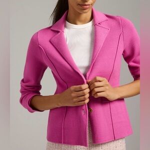 Anthropologie Sweater Blazer Size L